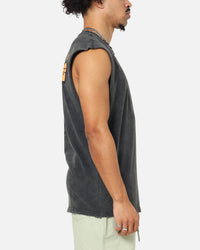 Carre Experience Muscle T-Shirt Washed Black