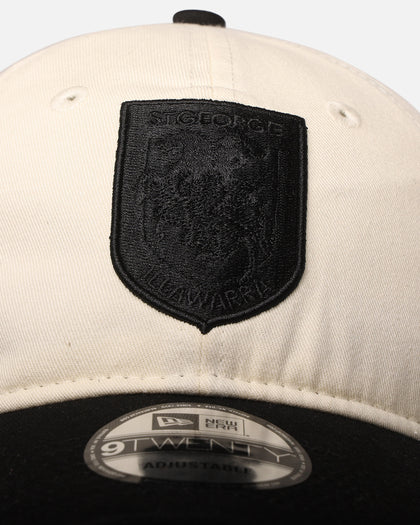 New Era St. George Illawarra Dragons 'NRL Two Tone' 9TWENTY Strapback Chrome White/Black