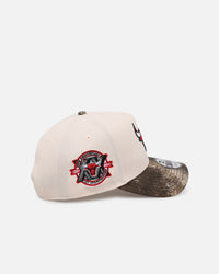 New Era Chicago Bulls 'Realtree Visor' 9FORTY A-Frame Snapback Cream/Camo