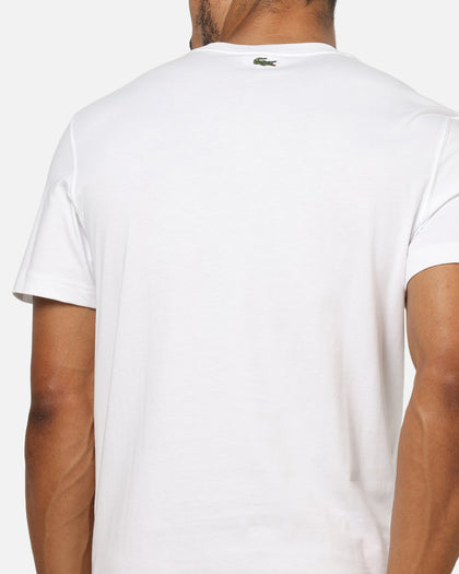 Lacoste Originals Croc Graphic T-Shirt White
