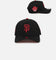 New Era San Francisco Giants 'Satin Scarlet' 9FORTY A-Frame Snapback Black/Scarlet