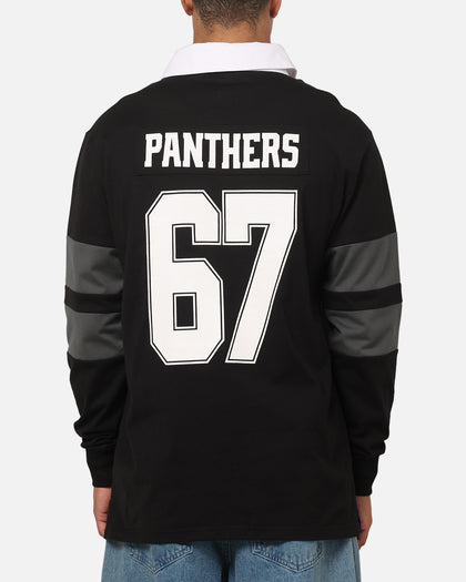 Bleacher Athletic Penrith Panthers NRL Legacy Rugby Polo Shirt Black