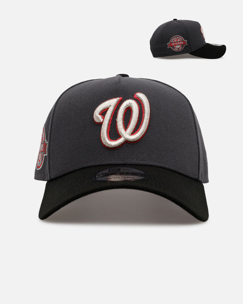 New Era Washington Nationals 'Stealth 2.0' 9FORTY A-Frame Snapback Graphite