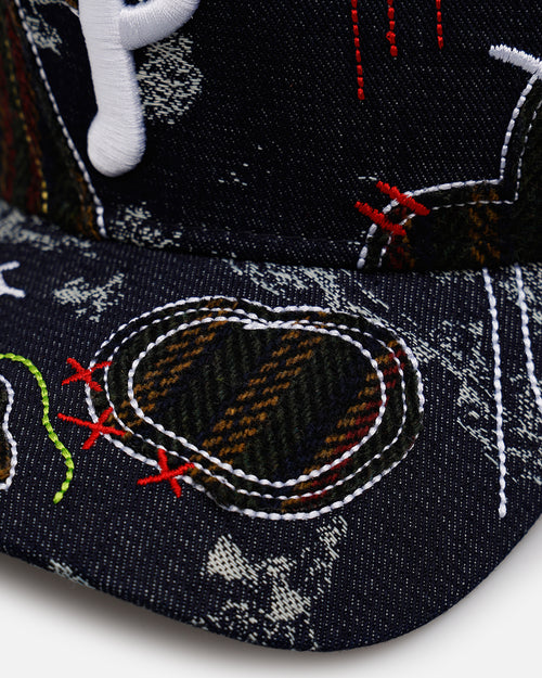 New Era Philadelphia Phillies 'Running Stitch' 9FORTY A-Frame Snapback Multi