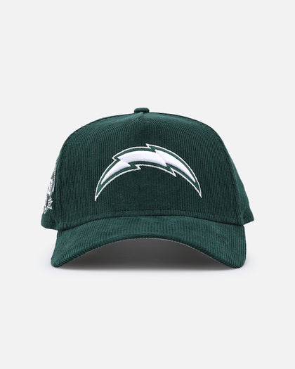 New Era Los Angeles Chargers 'Dark Green Cord' 9FORTY A-Frame Corduroy Snapback Dark Green