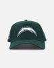 New Era Los Angeles Chargers 'Dark Green Cord' 9FORTY A-Frame Corduroy Snapback Dark Green