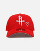 New Era Houston Rockets 'Team Color Hearts' 9FORTY A-Frame Snapback Official Team Color