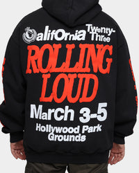 Rolling Loud Rolling Loud Venue Vintage Hoodie Vintage Black