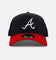 New Era Atlanta Braves 'Washed Truckers' 9FORTY A-Frame Trucker Snapback Official Team Color