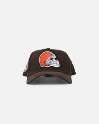 New Era Cleveland Browns 'Walnut Corduroy' 9FORTY A-Frame Snapback Walnut