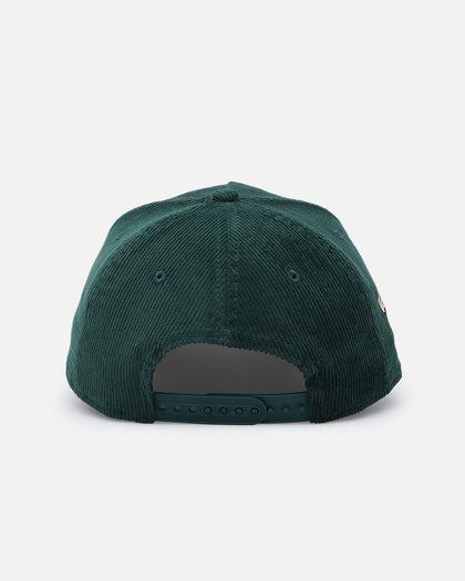 New Era Oakland Athletics 'Dark Green Cord' 9FORTY A-Frame Corduroy Snapback Dark Green