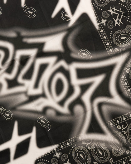 Loiter Spray Bandana Black