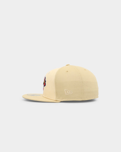 New Era Atlanta Braves 'Raffia Front' 59FIFTY Fitted Side Patch