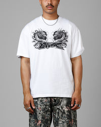 Loiter Draco Born Vintage T-Shirt White