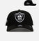 New Era Las Vegas Raiders 'Black And White' 9FORTY A-Frame Snapback Black/White