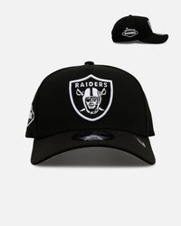 New Era Las Vegas Raiders 'Black And White' 9FORTY A-Frame Snapback Black/White