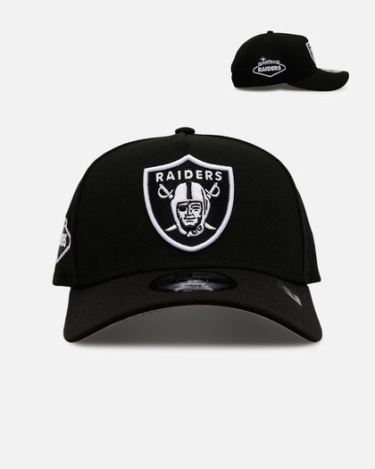 New Era Las Vegas Raiders 'Black And White' 9FORTY A-Frame Snapback Black/White