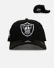 New Era Las Vegas Raiders 'Black And White' 9FORTY A-Frame Snapback Black/White