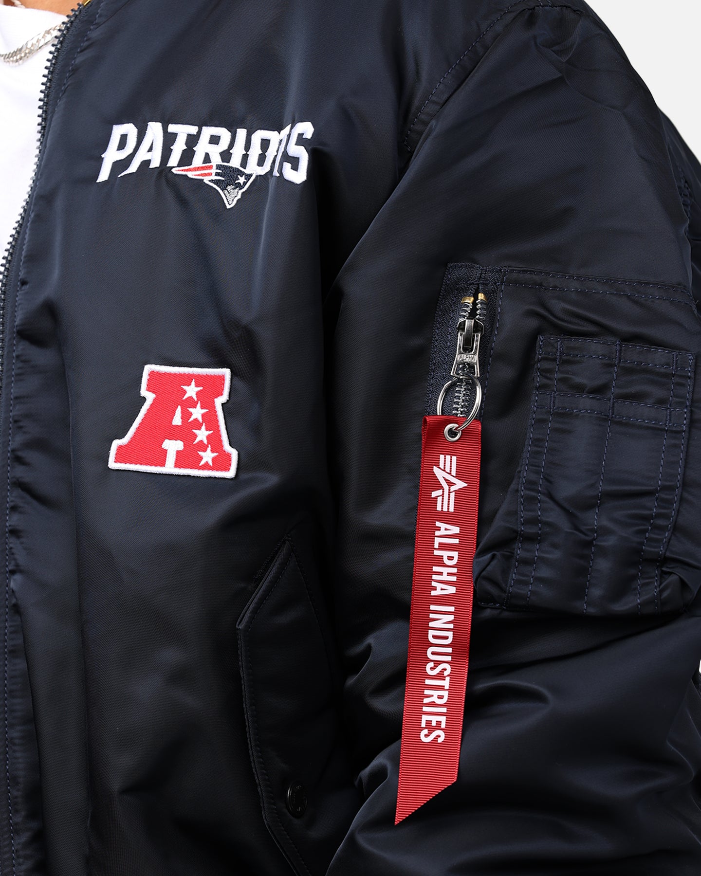 New Era X Alpha Series X NFL New England Patriots MA-1 Bomber