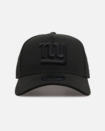 New Era New York Giants 'Black on Black' 9FORTY A-Frame Snapback Black/Black