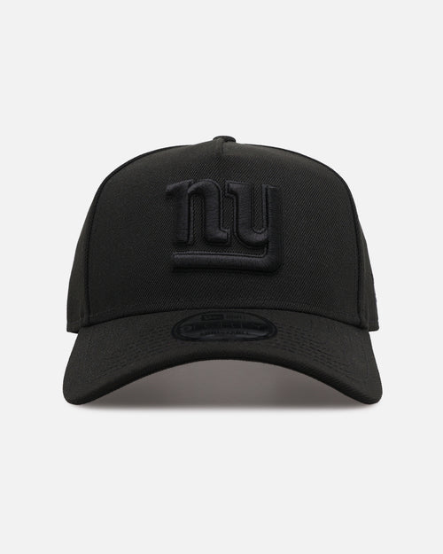 New Era New York Giants 'Black on Black' 9FORTY A-Frame Snapback Black/Black