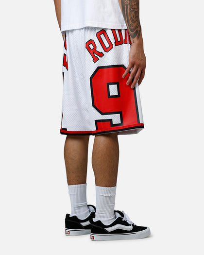 Mitchell & Ness Chicago Bulls Dennis Rodman Maxxed Out Shorts White/Red