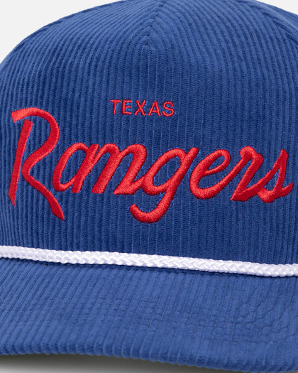 47 Brand Texas Rangers 'MLB Opening Day' Corduroy Crossrope Hitch Snapback Royal