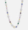Saint Morta Iced Candy Chain Multi/Iced White Gold