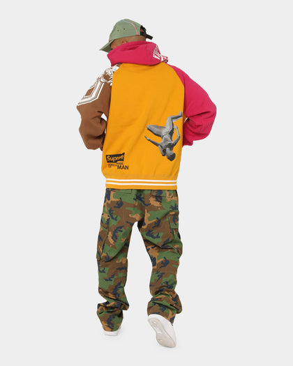 Supreme X Junya Zip Up Hooded Sweatshirt Gold