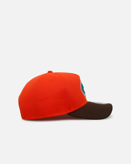 New Era Florida Gators 'Walnut Visor' 9FORTY A-Frame Snapback Walnut