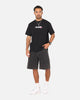 X-Large Flowers T-Shirt Black