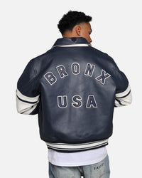 Avirex Bronx Jacket Varsity Blue