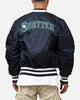 New Era X Alpha Series X MLB Seattle Mariners MA-1 Bomber Jacket Navy