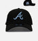 New Era Atlanta Braves 'Black And Sky Blue' 9FORTY A-Frame Snapback Black/Sky Blue