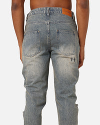 Saint Morta Deadbeat Fimi Jeans Dirty Blue