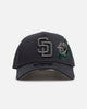 New Era San Diego Padres 'Gray Tonal Roses' 9FORTY A-Frame Snapback Gray
