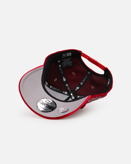 New Era Los Angeles Angels 'Velvet Hearts' 9FORTY A-Frame Snapback Red