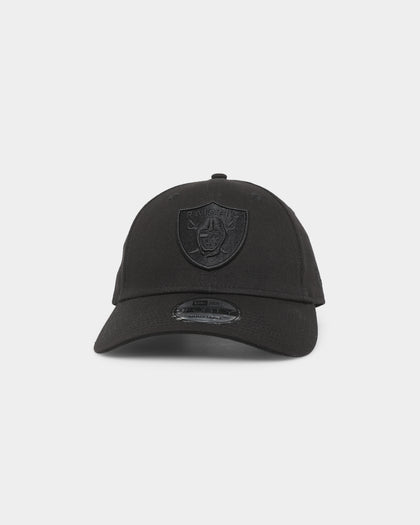 New Era Las Vegas Raiders 'Black On Black' 9FORTY Casual Strapback Black/Black