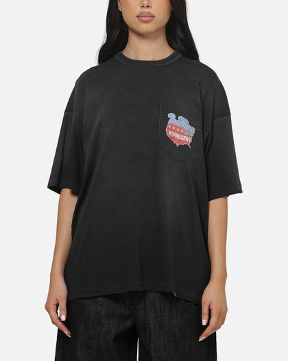 Represent Beach Boys Americas Band T-Shirt Stained Black