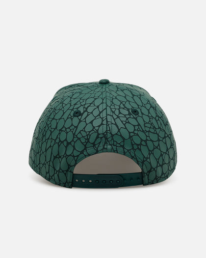 New Era Florida Gators football 'Croc Skin 2.0' 9FORTY A-Frame Snapback Dark Green