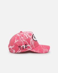 Von Dutch Pink Lightning Trucker Snapback Pink