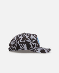New Era New York Yankees 'Brushed Cotton' 19TWENTY Strapback Black/Light Blue
