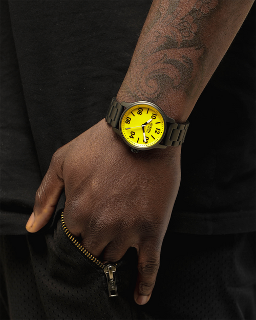 Nixon Patrol Watch Black/Yellow