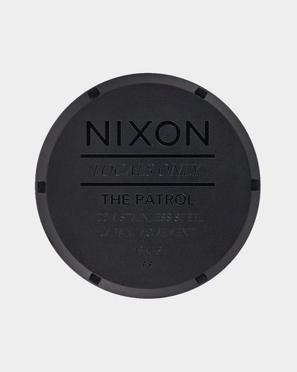 Nixon Patrol Watch Black/Yellow