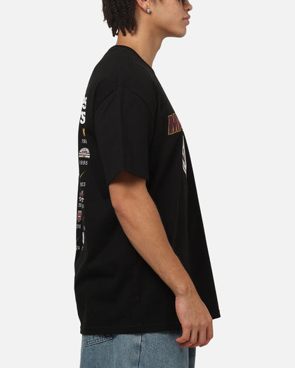 Mitchell & Ness Queensland Maroons 27 X Series Vintage T-Shirt Black