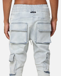 The Anti Order Blueprint Denim Joggers Superwash Blue
