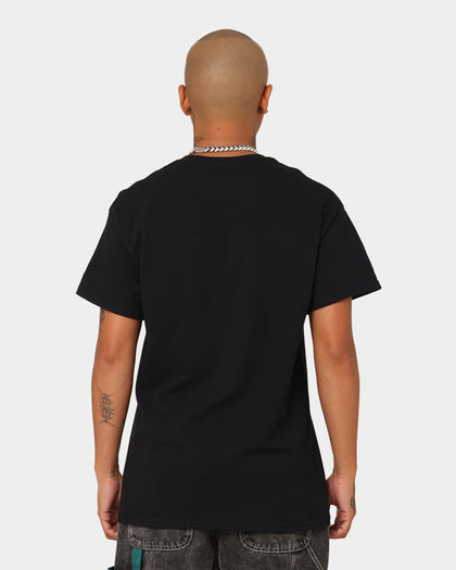 Goat Crew Playoff Skeleton T-Shirt Black/Red