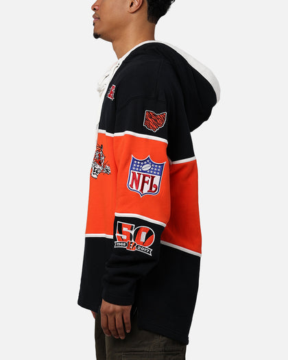 47 Brand Cincinnati Bengals NFL + Legacy Lacer Hoodie Jet Black
