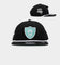 New Era Las Vegas Raiders 'Black Cool Mint Golfer Collection' Golfer Snapback Black/Mint