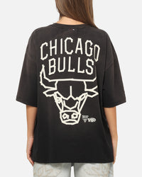 Mitchell & Ness Chicago Bulls Tape T-Shirt Black